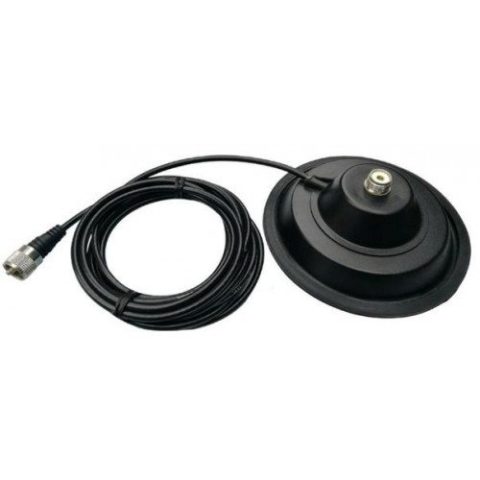 Magnetic Mount 150mm with RG58 4M Cable PL259